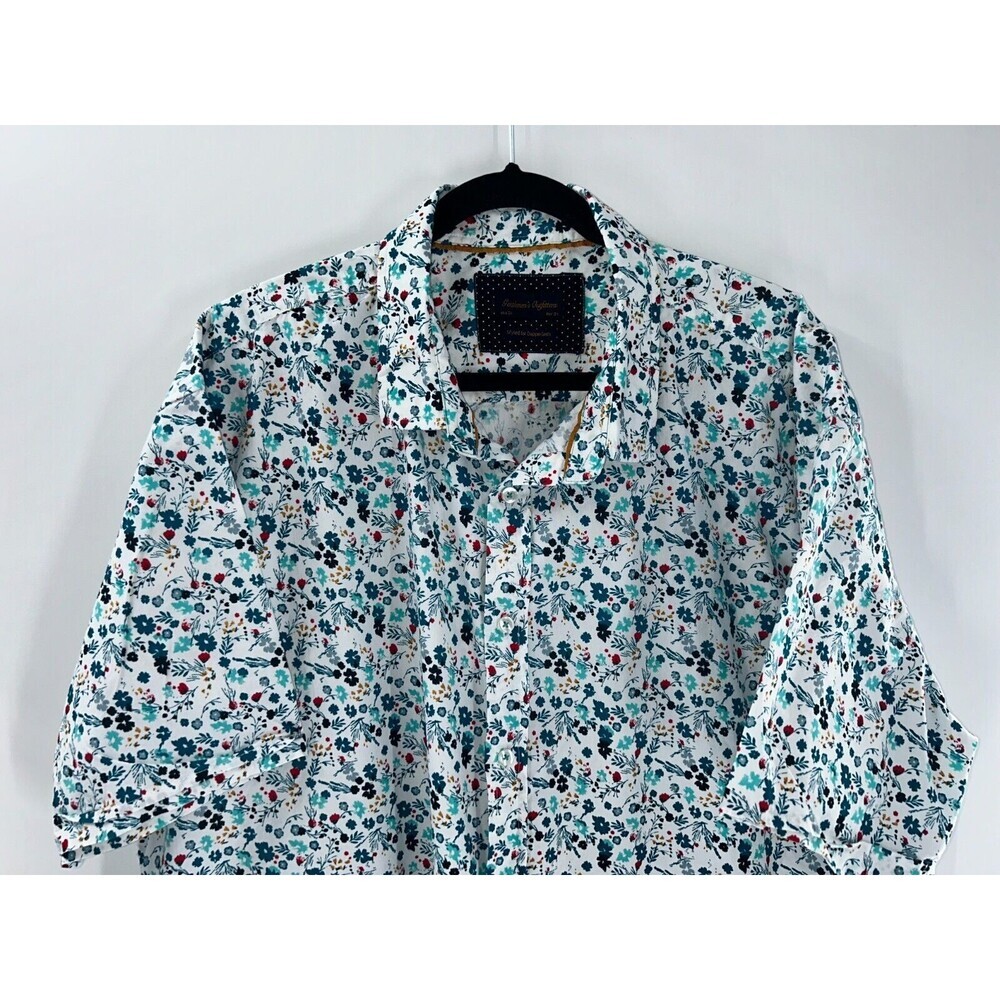 Men's Gentlemen's Outfitters Floral Short Sleeve Shirt Size 3X - Picture 2 of 7